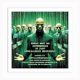 Matrix Matrix Movie Poster Art Print