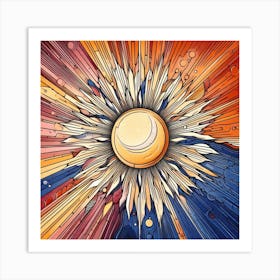 Sun Rises Art Print