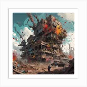 Apocalypse City Art Print