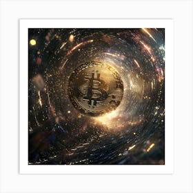 Bitcoin In A Tunnel Poster