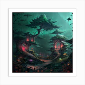 Fantasy Painting, Fantasy Painting, Fantasy Painting Art Print