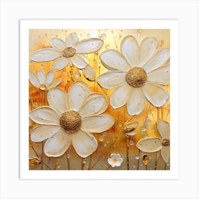 Daisy Painting 2 Art Print