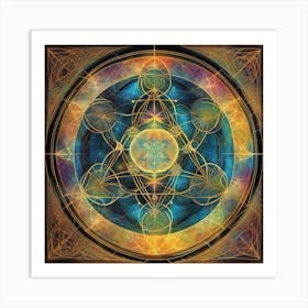 Sacred Geometry 222 Art Print