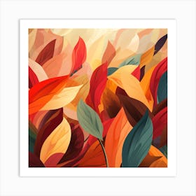 Autumn Leaves 1 Art Print