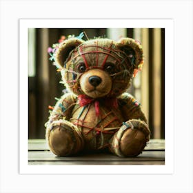 Teddy Bear 3 Art Print