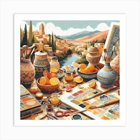 Marrakech Art Print