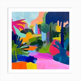 Abstract Park Collection Holland Park London 1 Art Print
