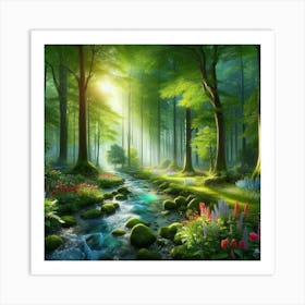 Forest 77 Art Print