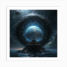 Saturn Art Print