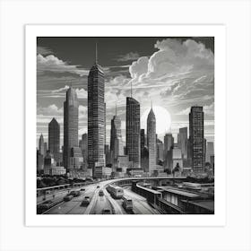 Cityscape Affiche