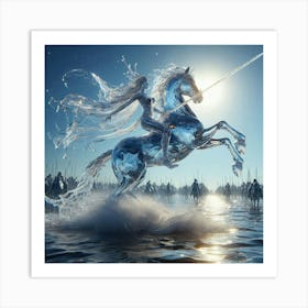 Glass Horse Art Print
