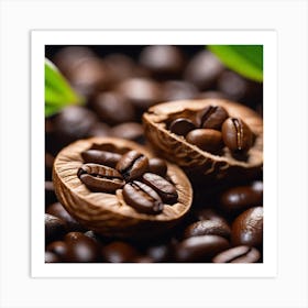 Coffee Beans 114 Art Print