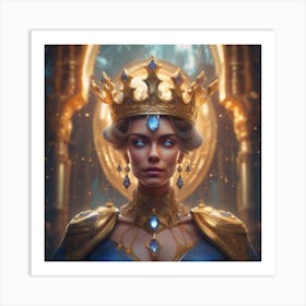 Elven Queen Art Print