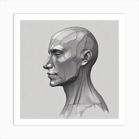 Head Of A Man Art Print