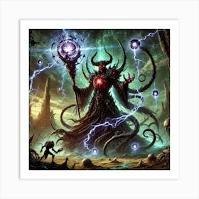 Overlord Tyrus Core Corruption Art Print