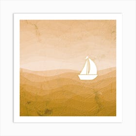 Sea Storm Art Print