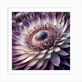 Purple Flower Art Print