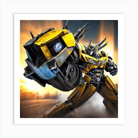 Transformers The Last Knight Art Print