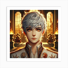 Lucian Ashheart Portrait Art Print