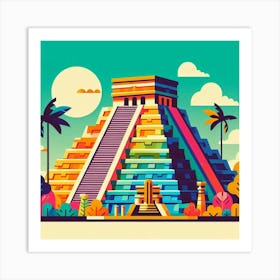 Chichén Itzá 4 Art Print