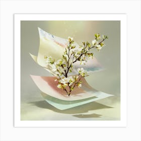 Blossoming Branches Art Print