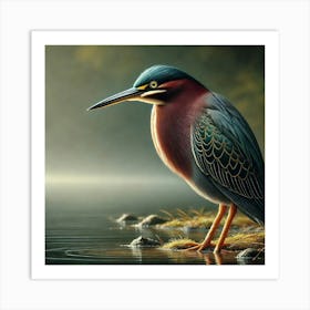 Heron Art Print