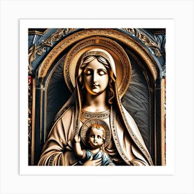 Virgin Mary 38 Art Print