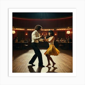 Default Pulp Fiction Dance 3 Art Print