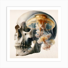 Box Jellyfish Art Print