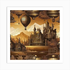 Steampunk 1 Art Print