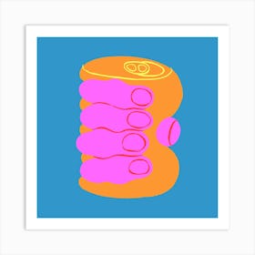 Orange Soda Art Print