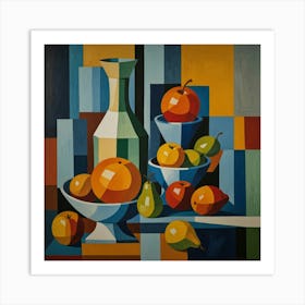 Still Life With Fruit Art Print