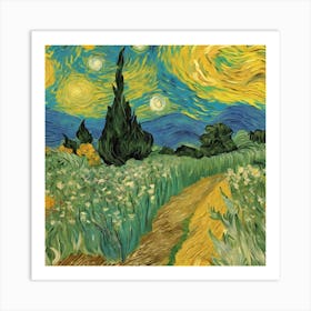 Starry Night 12 Art Print