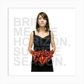 Bring Me the Horizon 5 Art Print