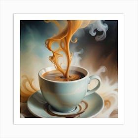 Coffee Pouring 1 Poster