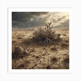 Desert Landscape 10 Art Print