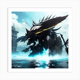 Shadow Of The Colossus Art Print