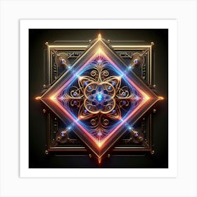 Fractal Art 6 Art Print