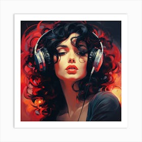 CalmingFacade Music Icon 2 Art Print