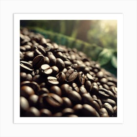 Coffee Beans 58 Art Print