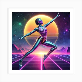 Dancer 80s Art Print