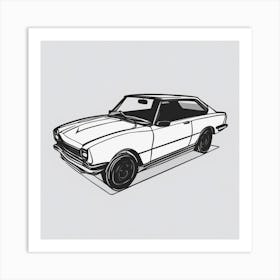 Ford Escort Art Print