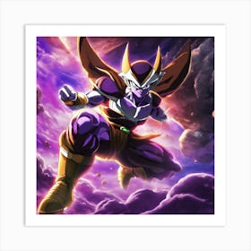 Dragon Ball Z Wallpaper 14 Art Print