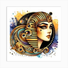 Egyptian Woman 16 Art Print