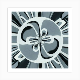 Whirling Geometry_#2 Art Print