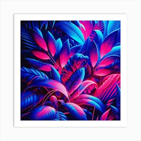 Tropical Jungle Art Print