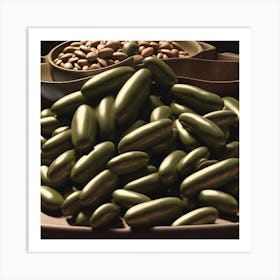 Green Beans Art Print