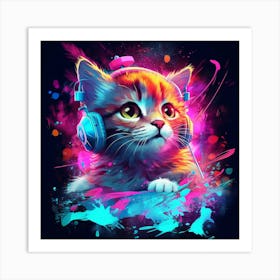 EUPHONIOUS PAWS Art Print