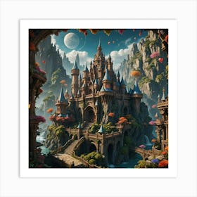 Fairytale Castle 2 Art Print