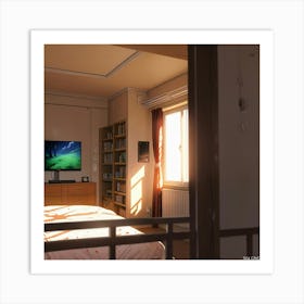 Bedroom - Bedroom - Painting Art Print